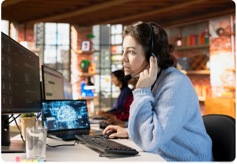 An account manager working across Amazon dashboards